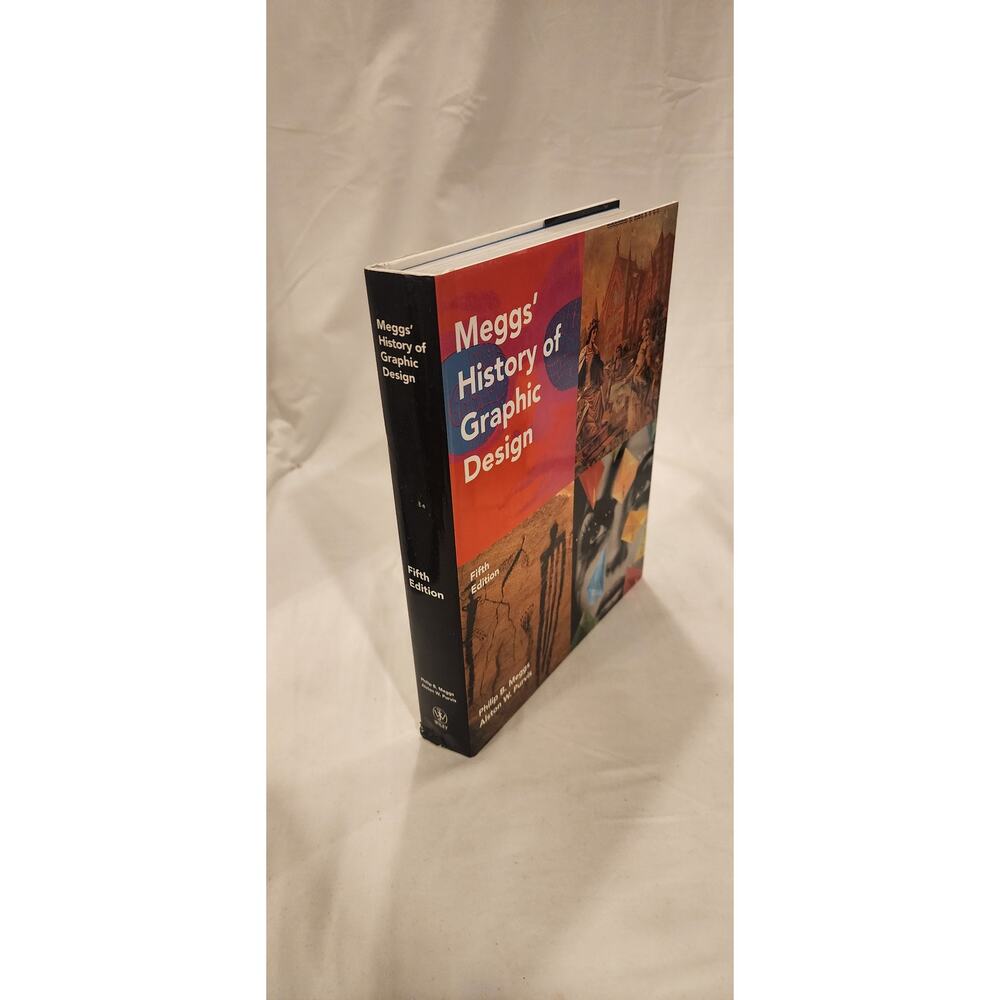 Meggs' History of Graphic Design 5th Edition HC w/ Sealed Interactive Access